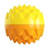 Dog Molar Toothbrush Toys Chew Cleaning Teeth Safe Puppy Dental Care Soft Pet Cleaning Toy Supplies - Orange Ball