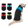 Windproof Dog Winter Coat Waterproof Dog Jacket Warm Dog Vest Cold Weather Pet Apparel  for Small Medium Large Dogs  - 6XL - Blue