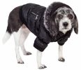 Metallic Fashion Pet Parka Coat - Small