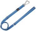 Pet Life 'Advent' Outdoor Series 3M Reflective 2-in-1 Durable Martingale Training Dog Leash and Collar - Blue - Small