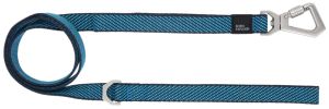 Pet Life 'Escapade' Outdoor Series 2-in-1 Convertible Dog Leash and Collar - Blue - Small