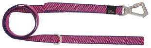 Pet Life 'Escapade' Outdoor Series 2-in-1 Convertible Dog Leash and Collar - Pink - Small