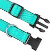 Reflective Dog Collar; Soft Neoprene Padded Breathable Nylon Pet Collar Adjustable for Medium Dogs - Green - X-Small (Pack of 1)