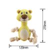 dog chew toys plush sound toys grinding teeth resistant to bite interactive pet dog toys - Baby bear