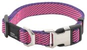 Pet Life 'Escapade' Outdoor Series 2-in-1 Convertible Dog Leash and Collar - Pink - Medium