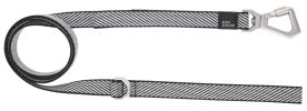 Pet Life 'Escapade' Outdoor Series 2-in-1 Convertible Dog Leash and Collar - Grey - Small