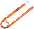 Pet Life 'Advent' Outdoor Series 3M Reflective 2-in-1 Durable Martingale Training Dog Leash and Collar - Orange - Small