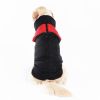 Windproof Dog Winter Coat Waterproof Dog Jacket Warm Dog Vest Cold Weather Pet Apparel  for Small Medium Large Dogs  - L - Red